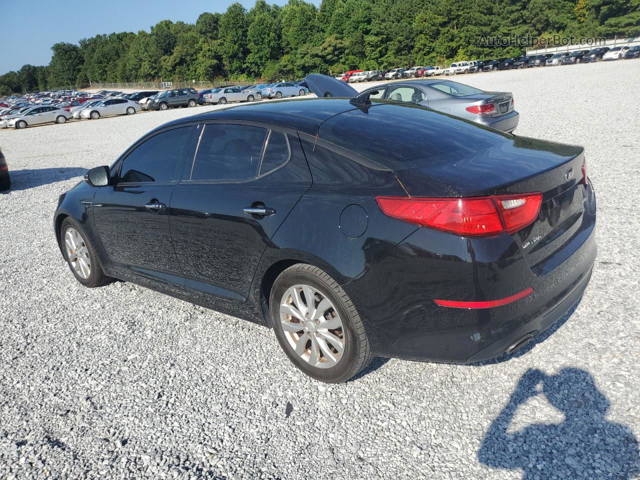 2014 Kia Optima Ex Черный vin: 5XXGN4A78EG292585