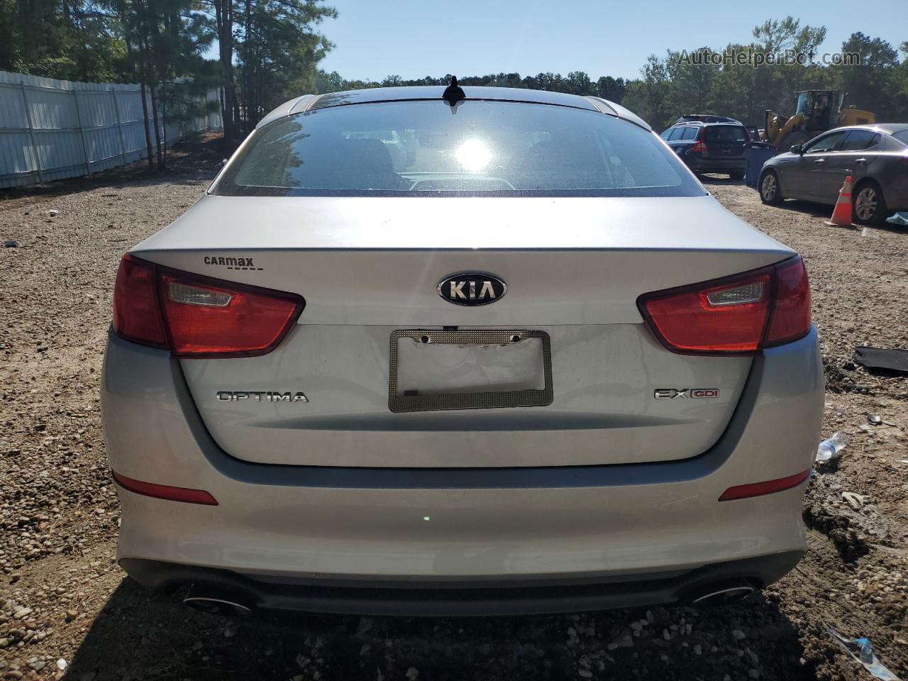 2014 Kia Optima Ex Silver vin: 5XXGN4A78EG331644