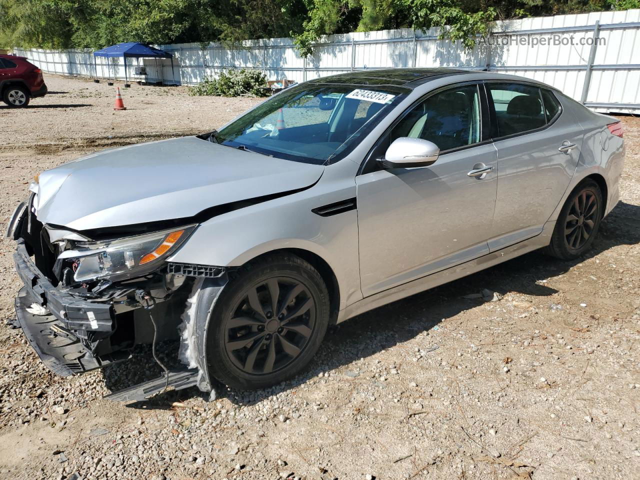 2014 Kia Optima Ex Silver vin: 5XXGN4A78EG331644