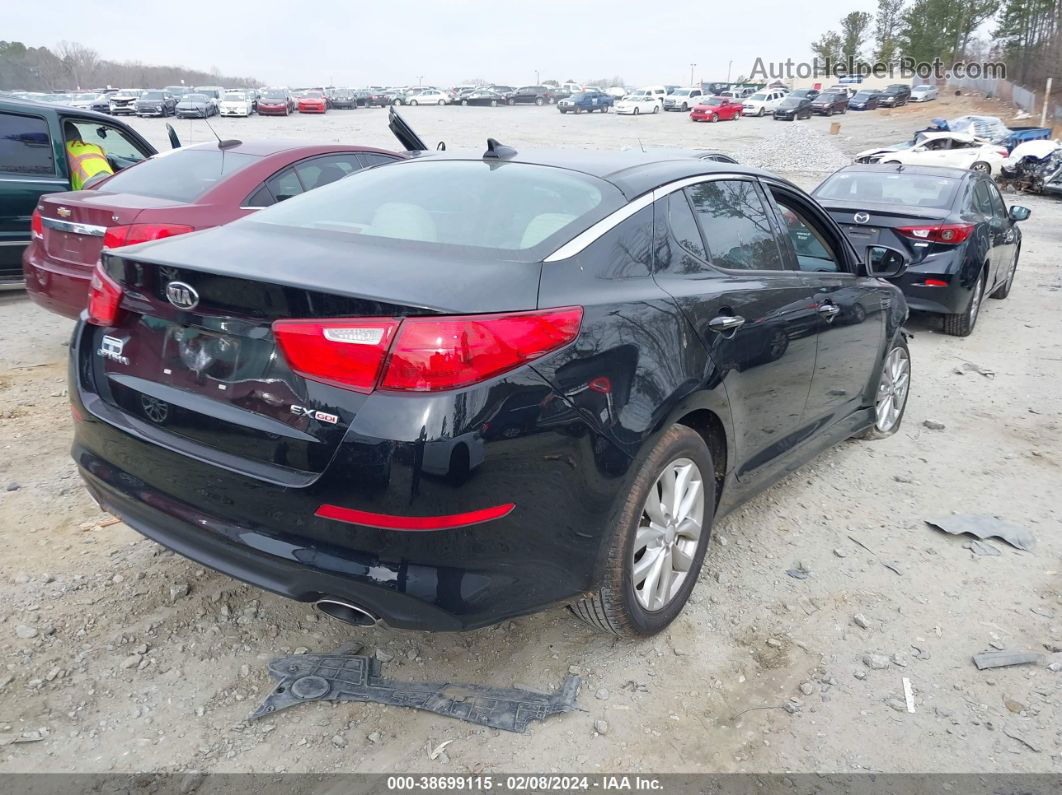 2015 Kia Optima Ex Black vin: 5XXGN4A78FG409423