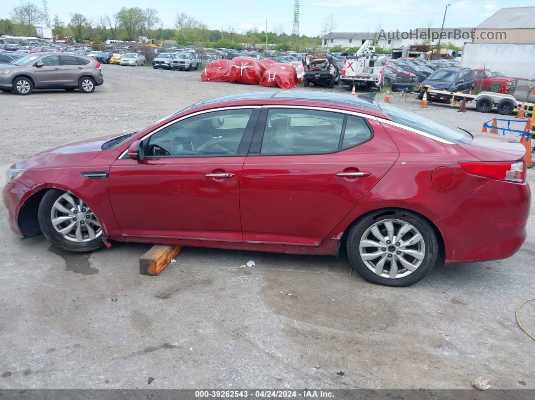 2015 Kia Optima Ex Red vin: 5XXGN4A78FG455236