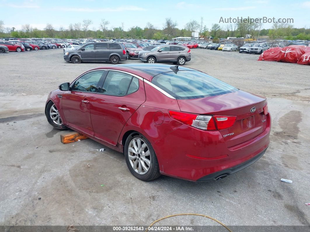 2015 Kia Optima Ex Red vin: 5XXGN4A78FG455236