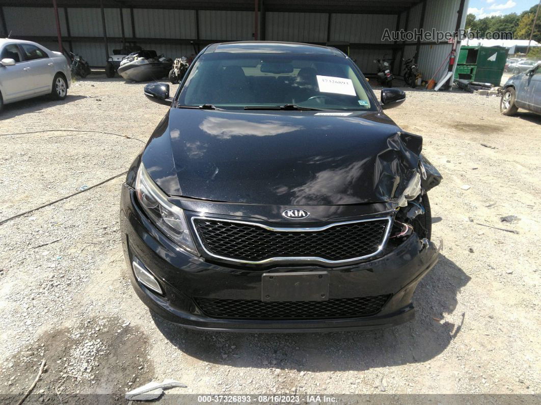 2015 Kia Optima Ex Черный vin: 5XXGN4A78FG510588