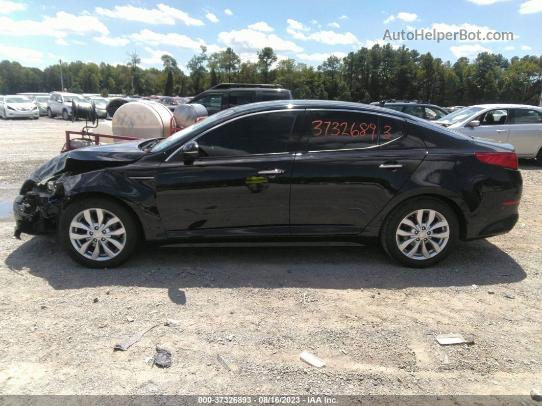 2015 Kia Optima Ex Черный vin: 5XXGN4A78FG510588