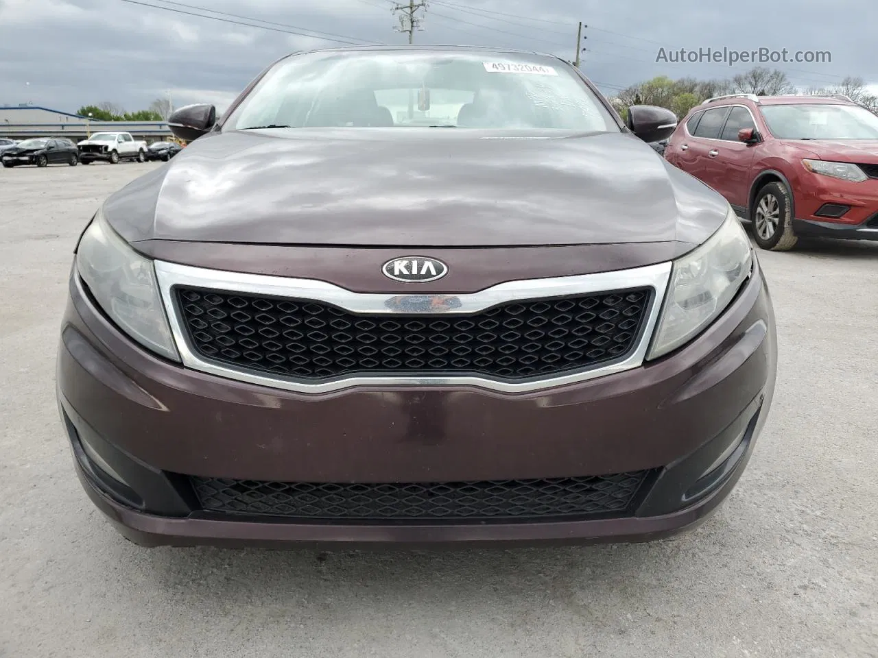 2013 Kia Optima Ex Maroon vin: 5XXGN4A79DG107832