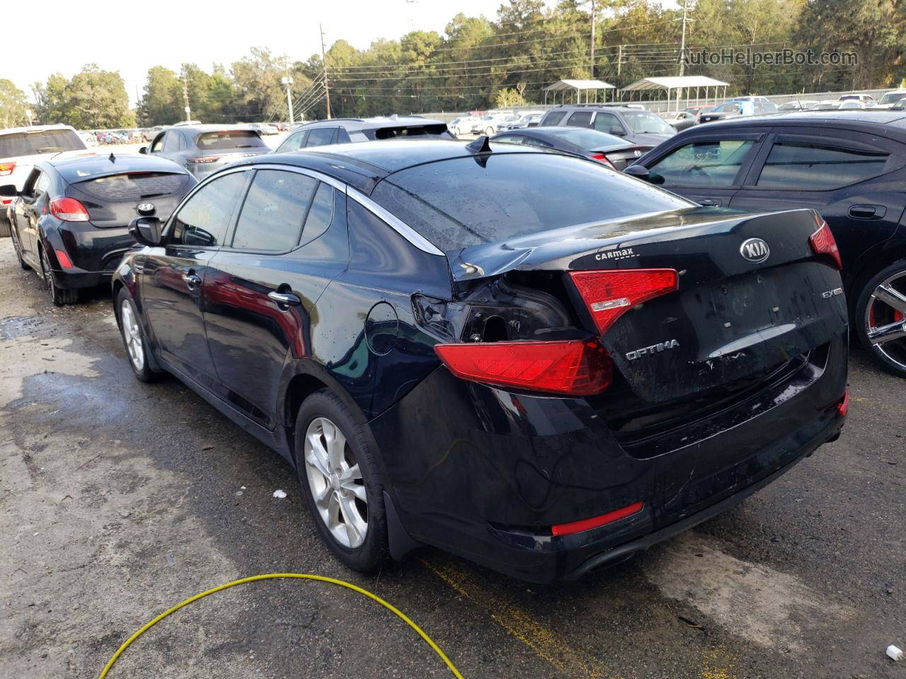 2013 Kia Optima Ex Black vin: 5XXGN4A79DG160353