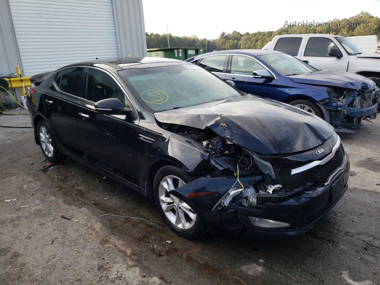 2013 Kia Optima Ex Black vin: 5XXGN4A79DG160353