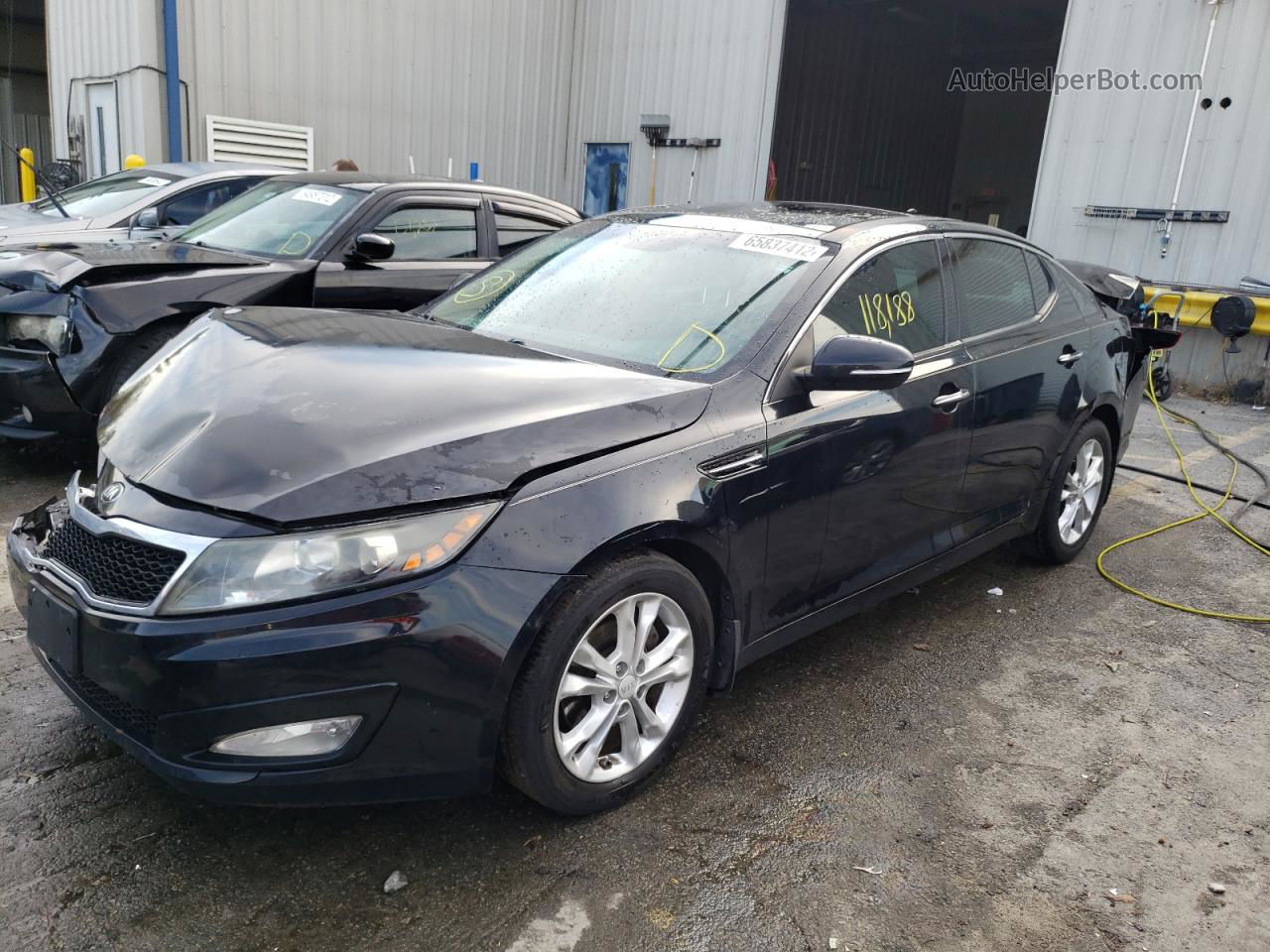 2013 Kia Optima Ex Black vin: 5XXGN4A79DG160353