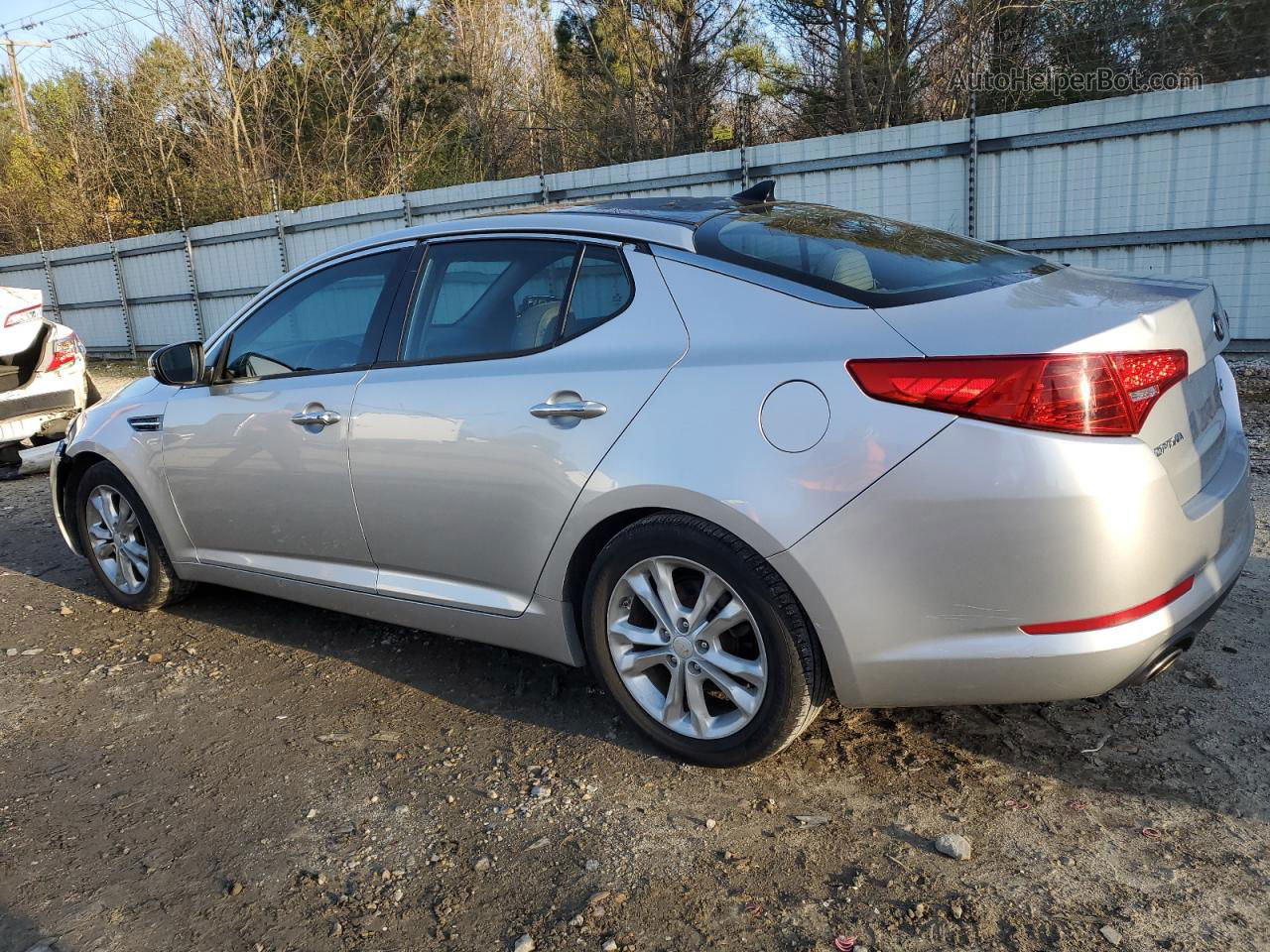 2013 Kia Optima Ex Silver vin: 5XXGN4A79DG184555