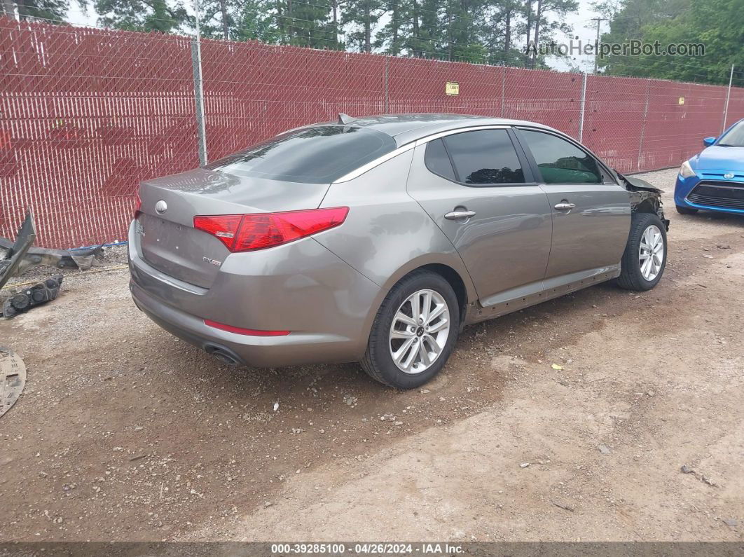 2013 Kia Optima Ex Gray vin: 5XXGN4A79DG200947