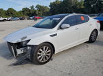 2014 Kia Optima Ex White vin: 5XXGN4A79EG260762