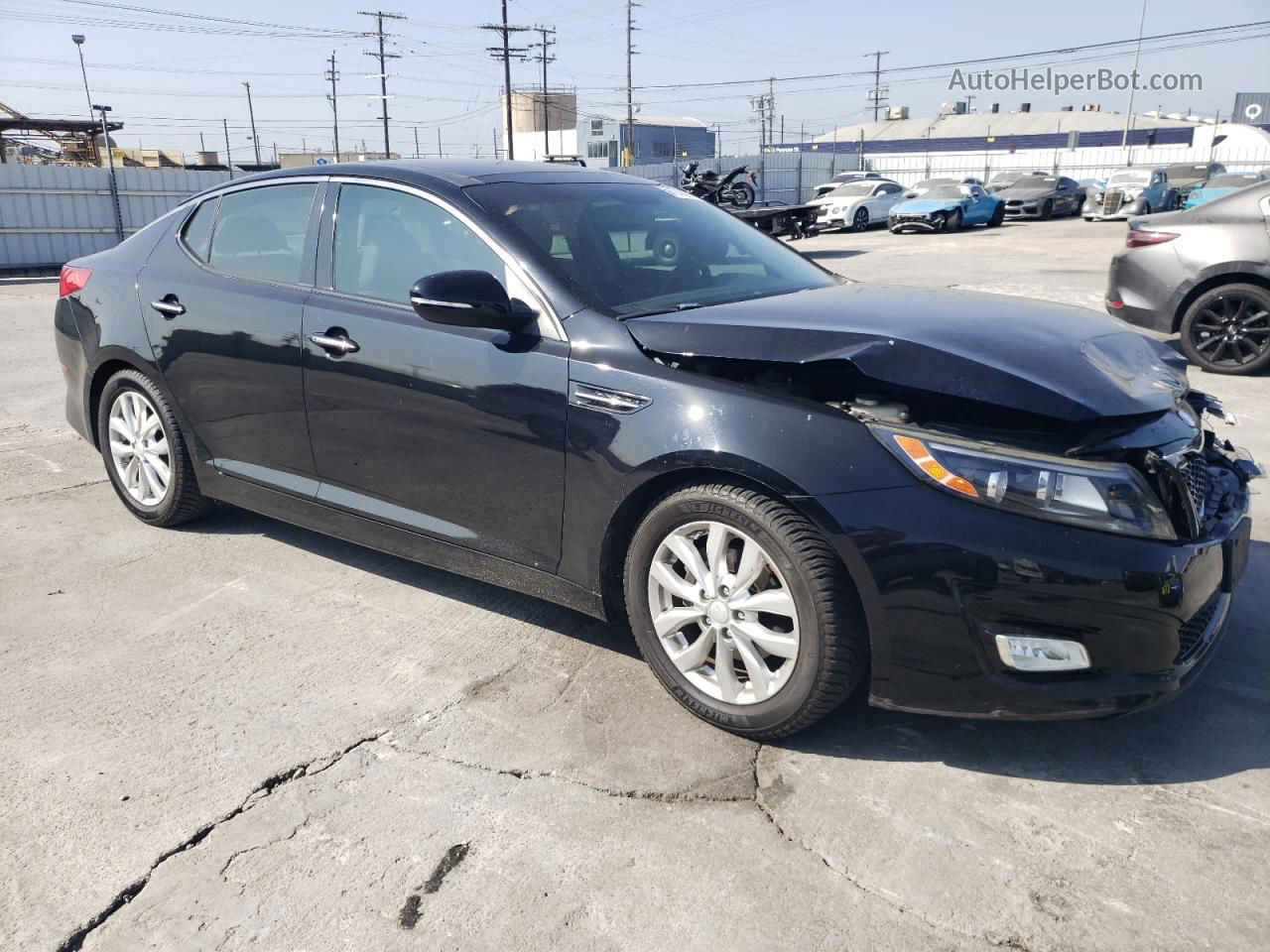 2014 Kia Optima Ex Black vin: 5XXGN4A79EG267565