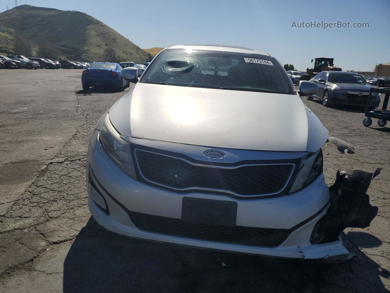 2014 Kia Optima Ex Silver vin: 5XXGN4A79EG280445