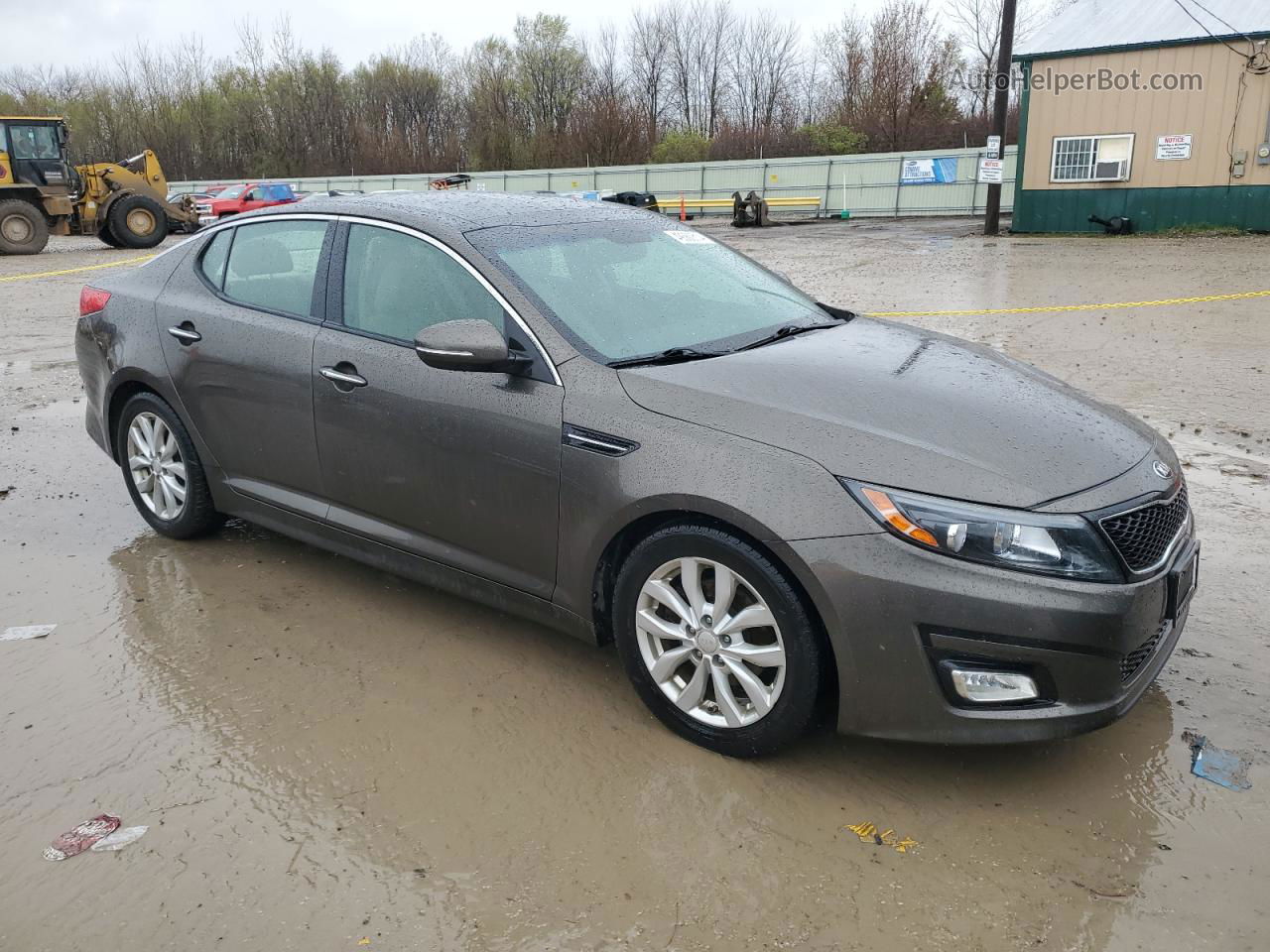 2014 Kia Optima Ex Серый vin: 5XXGN4A79EG290232