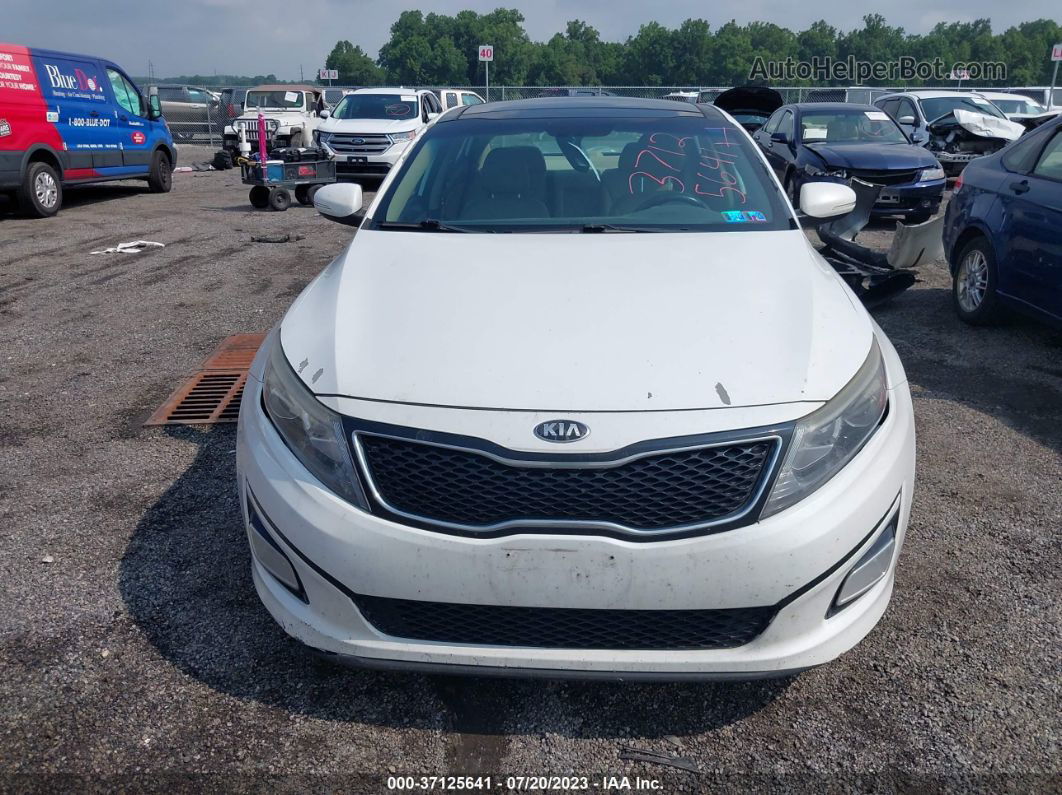 2014 Kia Optima Ex Белый vin: 5XXGN4A79EG298654