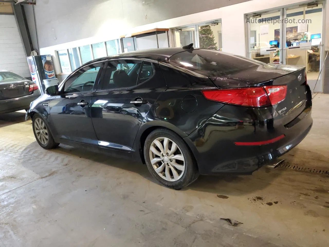 2014 Kia Optima Ex Черный vin: 5XXGN4A79EG305845