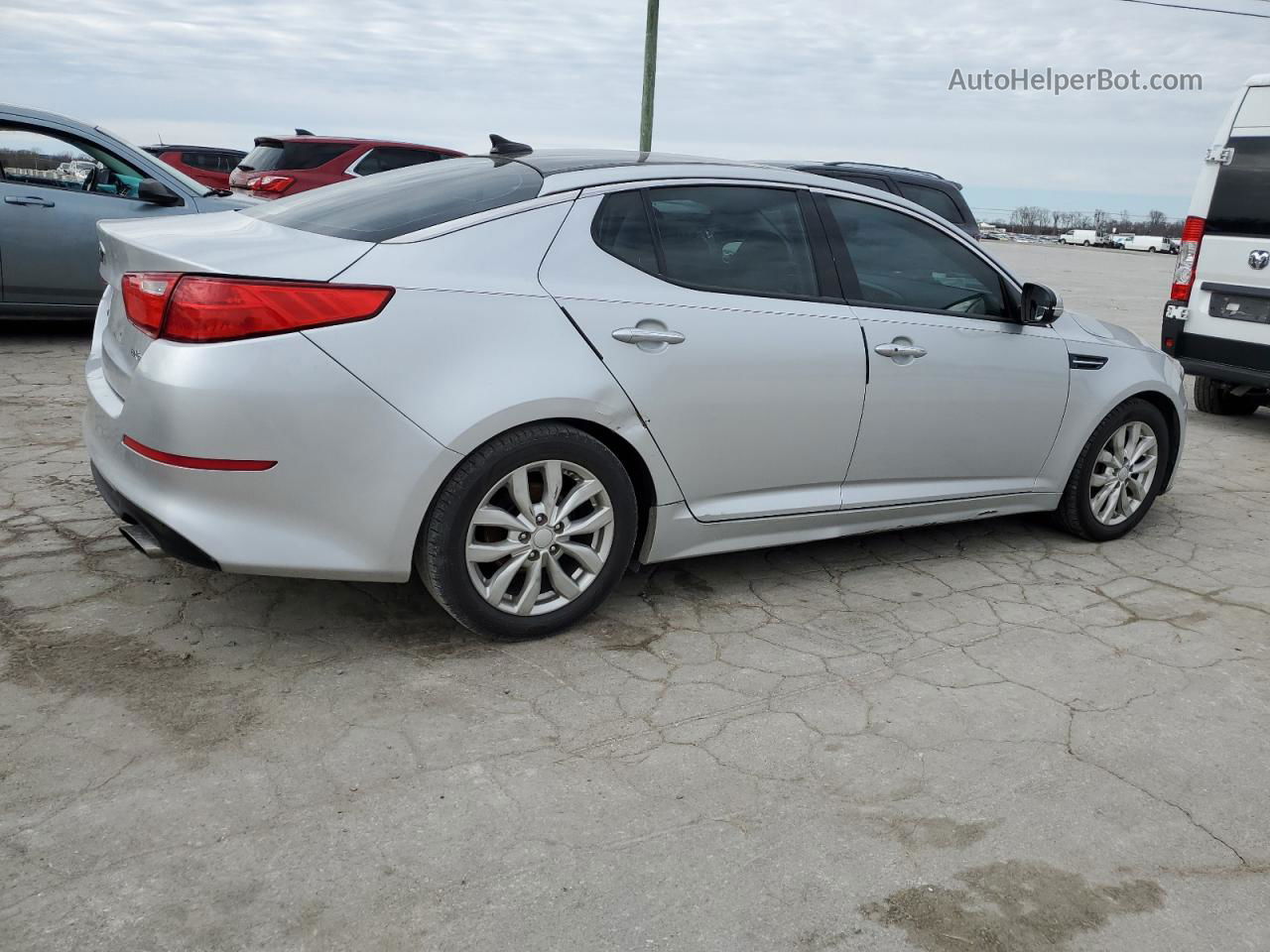 2015 Kia Optima Ex Silver vin: 5XXGN4A79FG359597