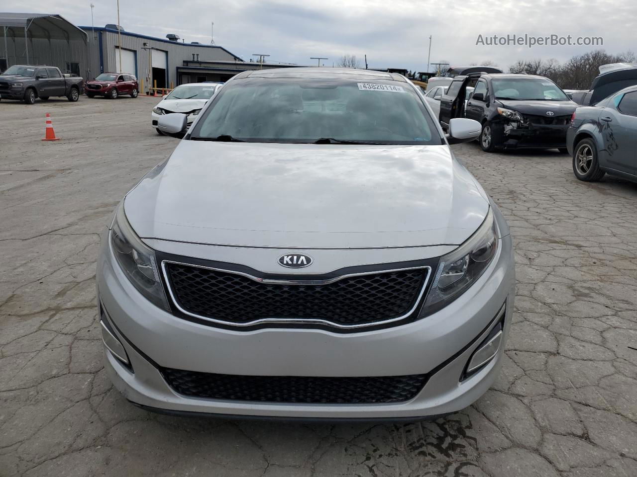 2015 Kia Optima Ex Серебряный vin: 5XXGN4A79FG359597