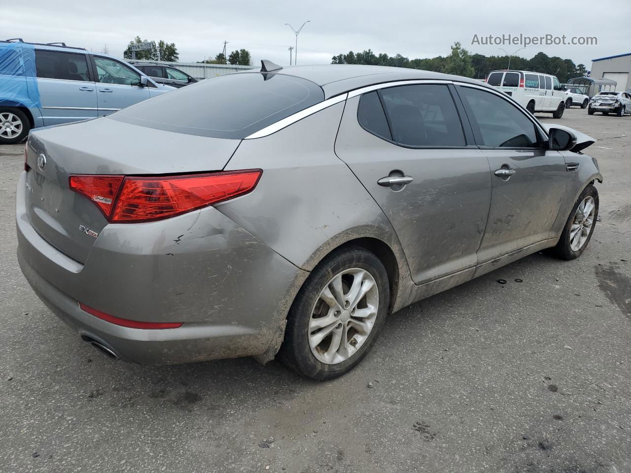 2013 Kia Optima Ex Silver vin: 5XXGN4A7XDG209480