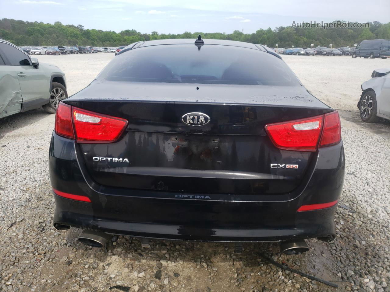 2014 Kia Optima Ex Black vin: 5XXGN4A7XEG283368