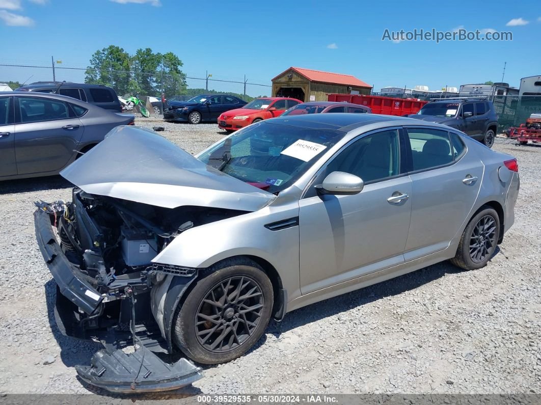 2014 Kia Optima Ex Silver vin: 5XXGN4A7XEG295973