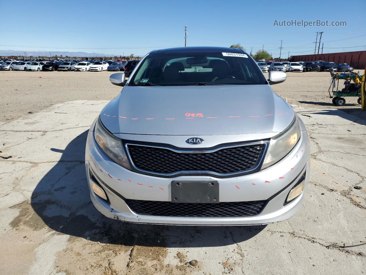 2014 Kia Optima Ex Silver vin: 5XXGN4A7XEG297206