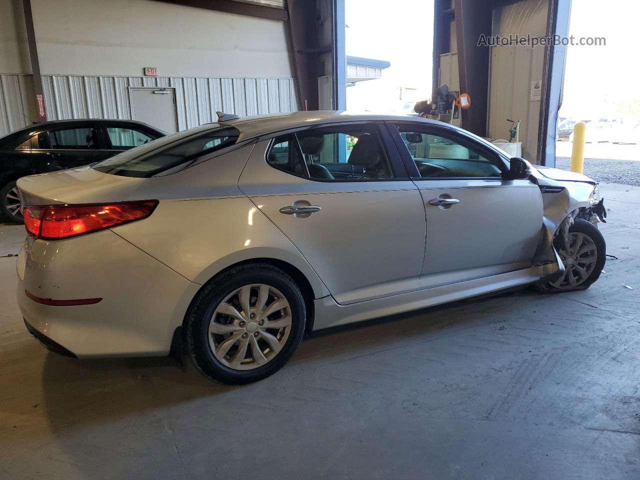 2014 Kia Optima Ex Silver vin: 5XXGN4A7XEG322590