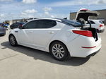 2014 Kia Optima Ex White vin: 5XXGN4A7XEG335193