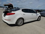 2014 Kia Optima Ex White vin: 5XXGN4A7XEG335193