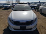 2014 Kia Optima Ex White vin: 5XXGN4A7XEG341057