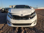 2015 Kia Optima Ex White vin: 5XXGN4A7XFG382760