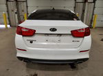 2015 Kia Optima Ex White vin: 5XXGN4A7XFG438227