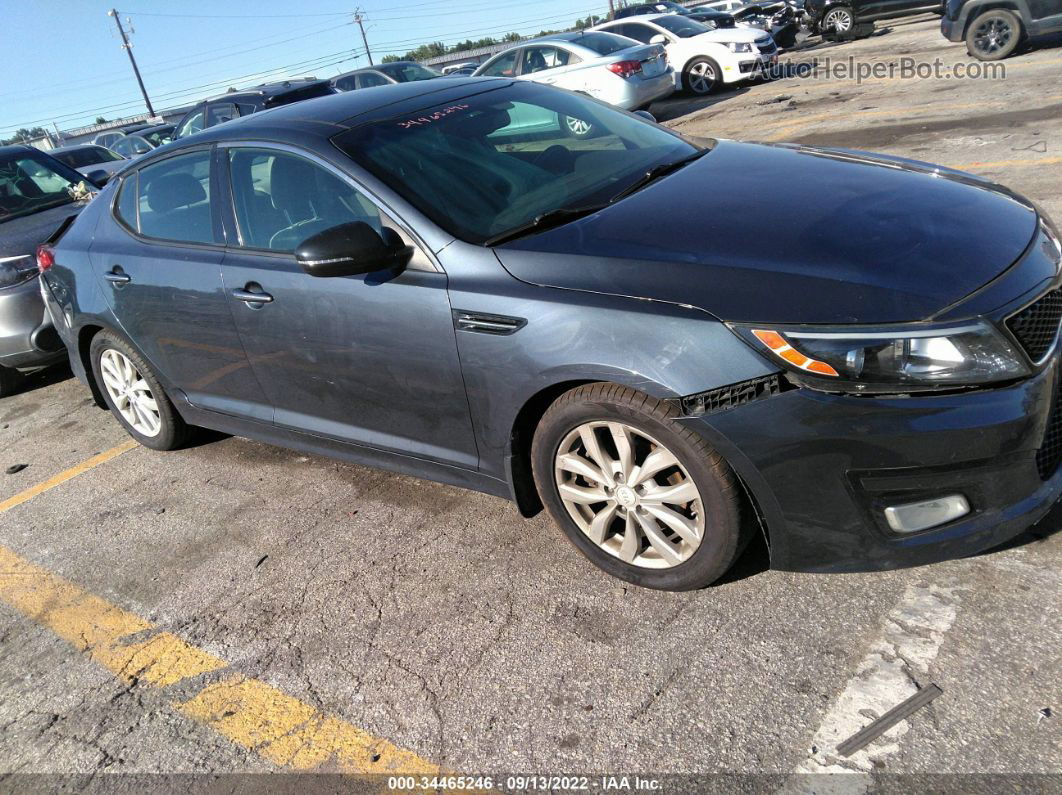 2015 Kia Optima Ex Teal vin: 5XXGN4A7XFG468070