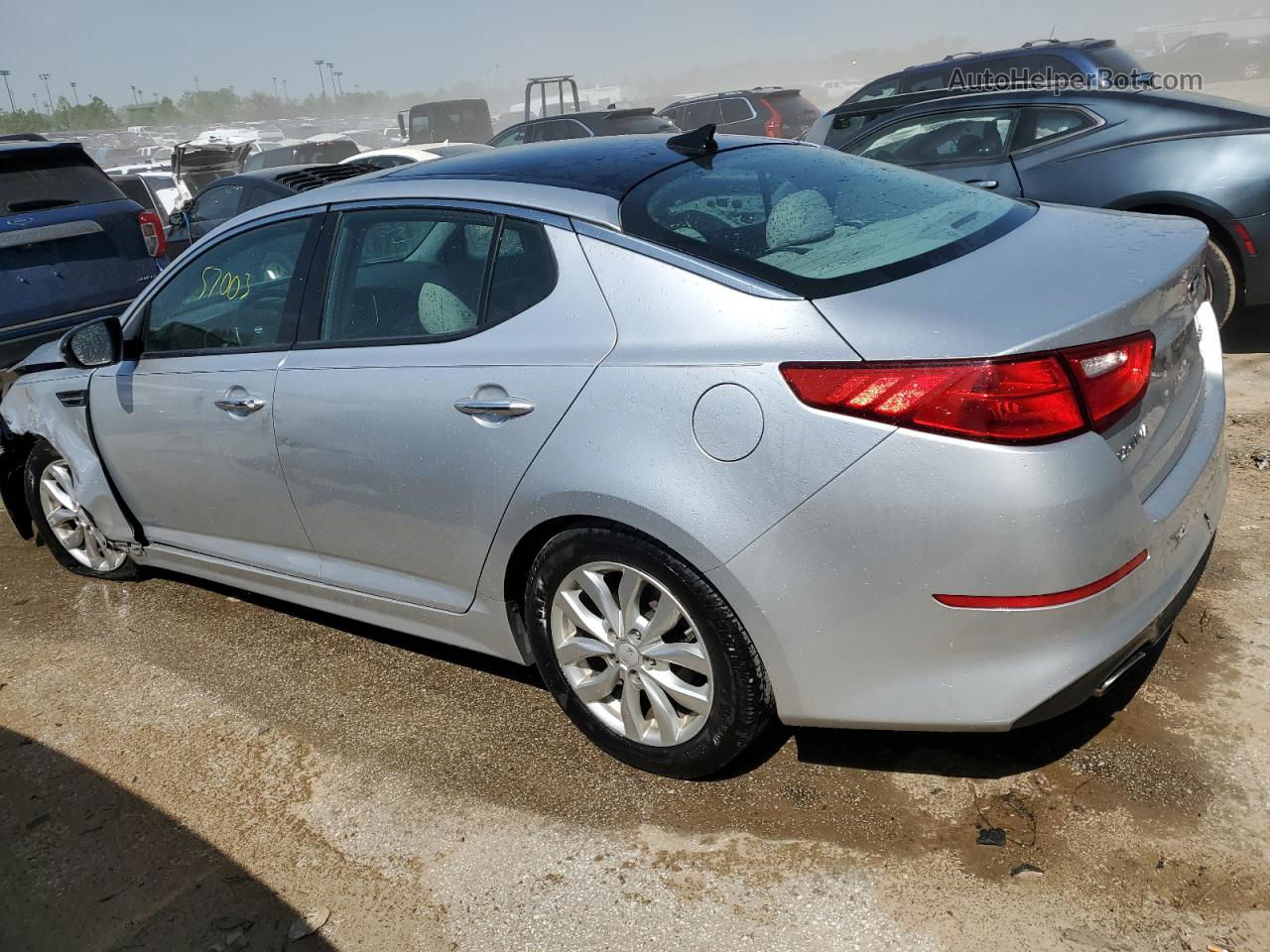 2015 Kia Optima Ex Silver vin: 5XXGN4A7XFG478615