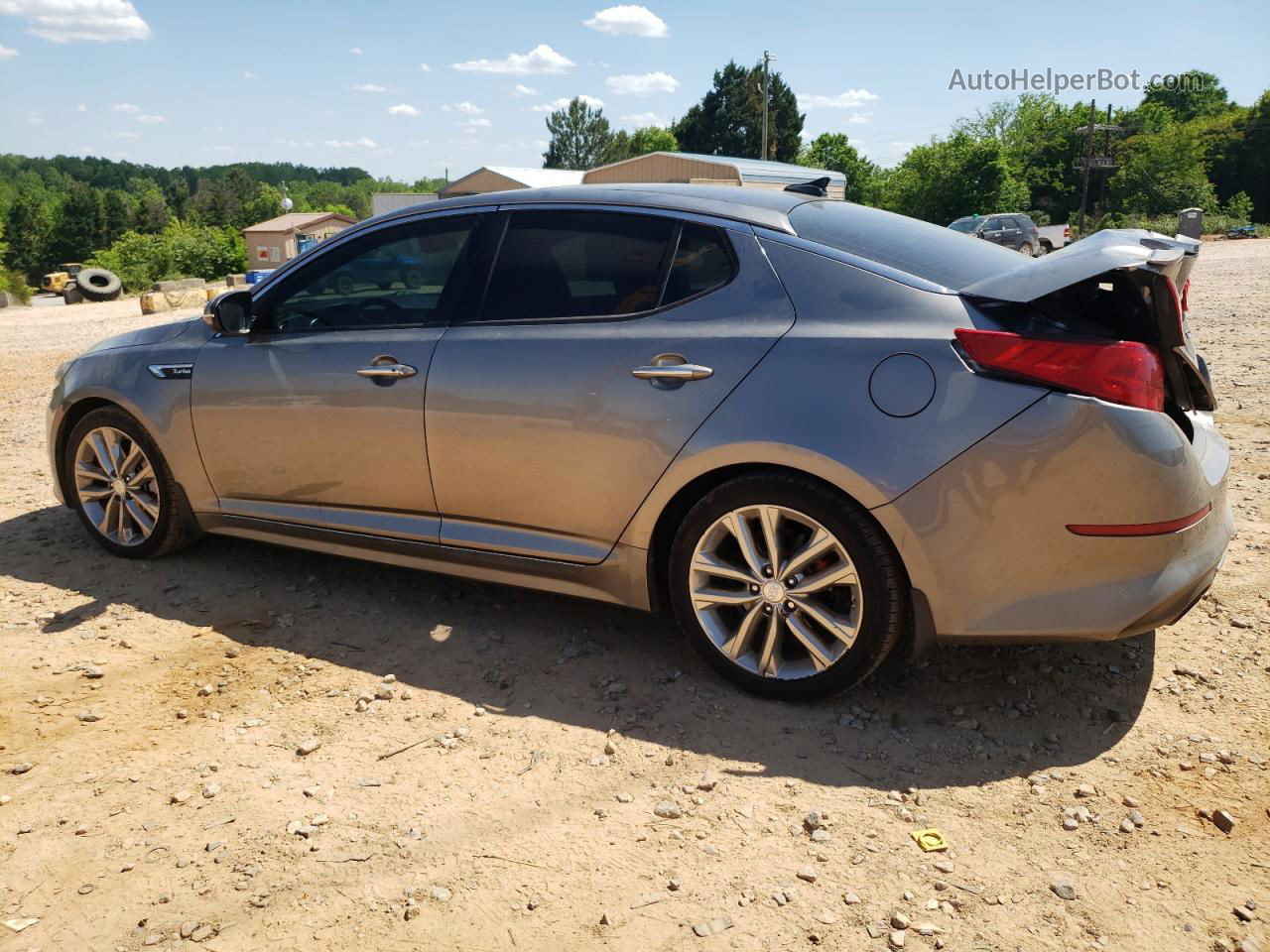 2014 Kia Optima Sx Серый vin: 5XXGR4A60EG284430