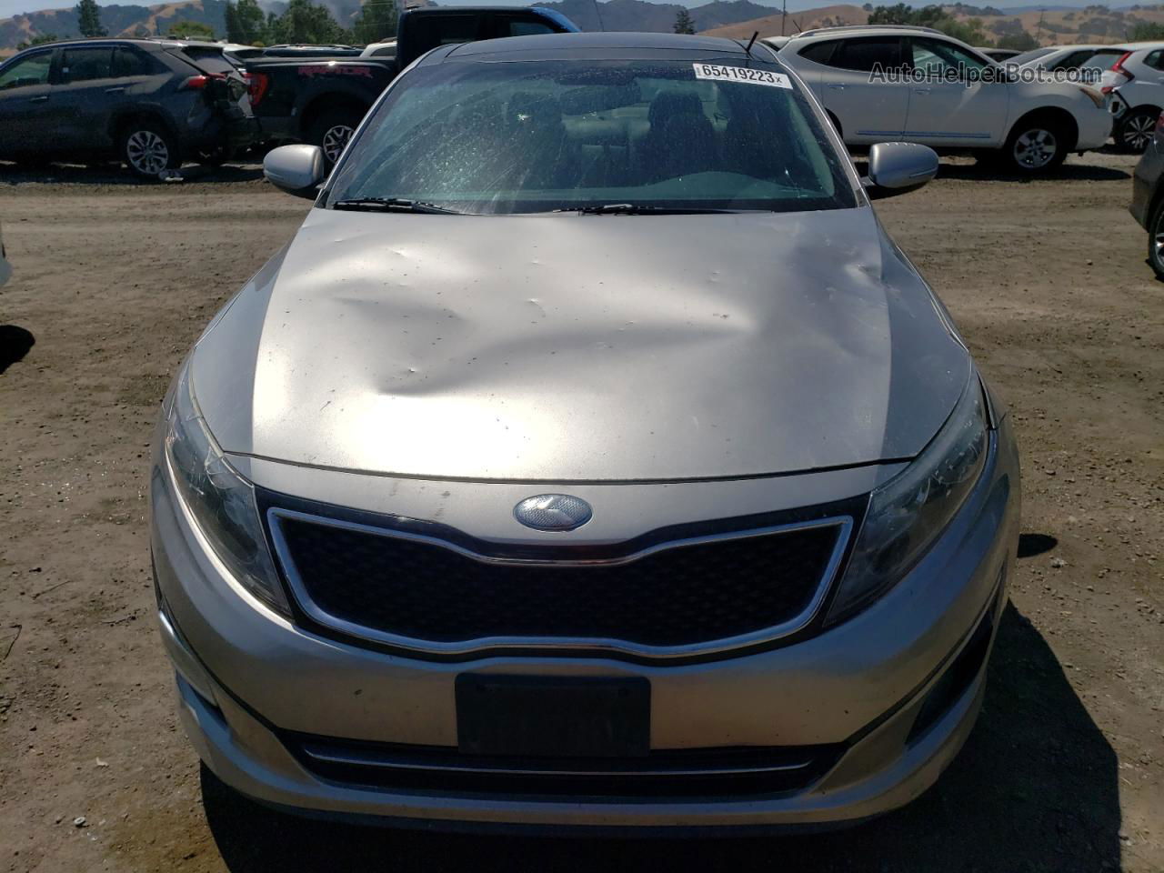 2014 Kia Optima Sx Silver vin: 5XXGR4A60EG292639