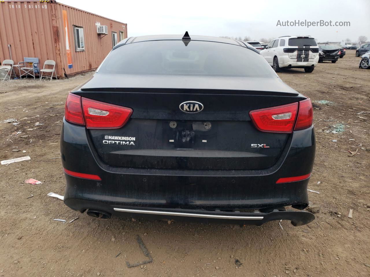 2014 Kia Optima Sx Черный vin: 5XXGR4A60EG293015