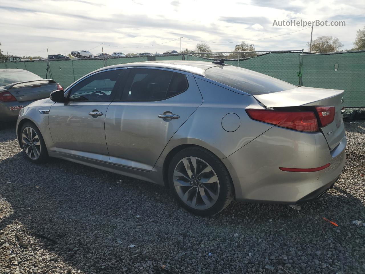 2014 Kia Optima Sx Silver vin: 5XXGR4A61EG289622