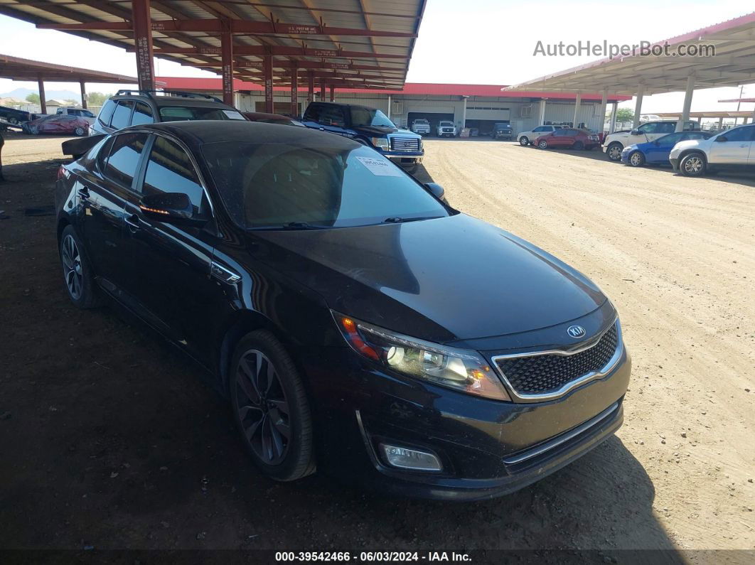 2015 Kia Optima Sx Turbo Черный vin: 5XXGR4A61FG509004