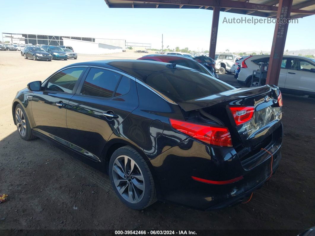 2015 Kia Optima Sx Turbo Черный vin: 5XXGR4A61FG509004