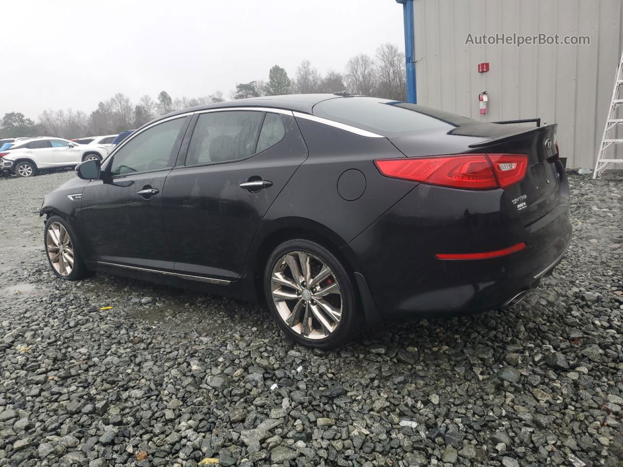 2014 Kia Optima Sx Black vin: 5XXGR4A62EG278970