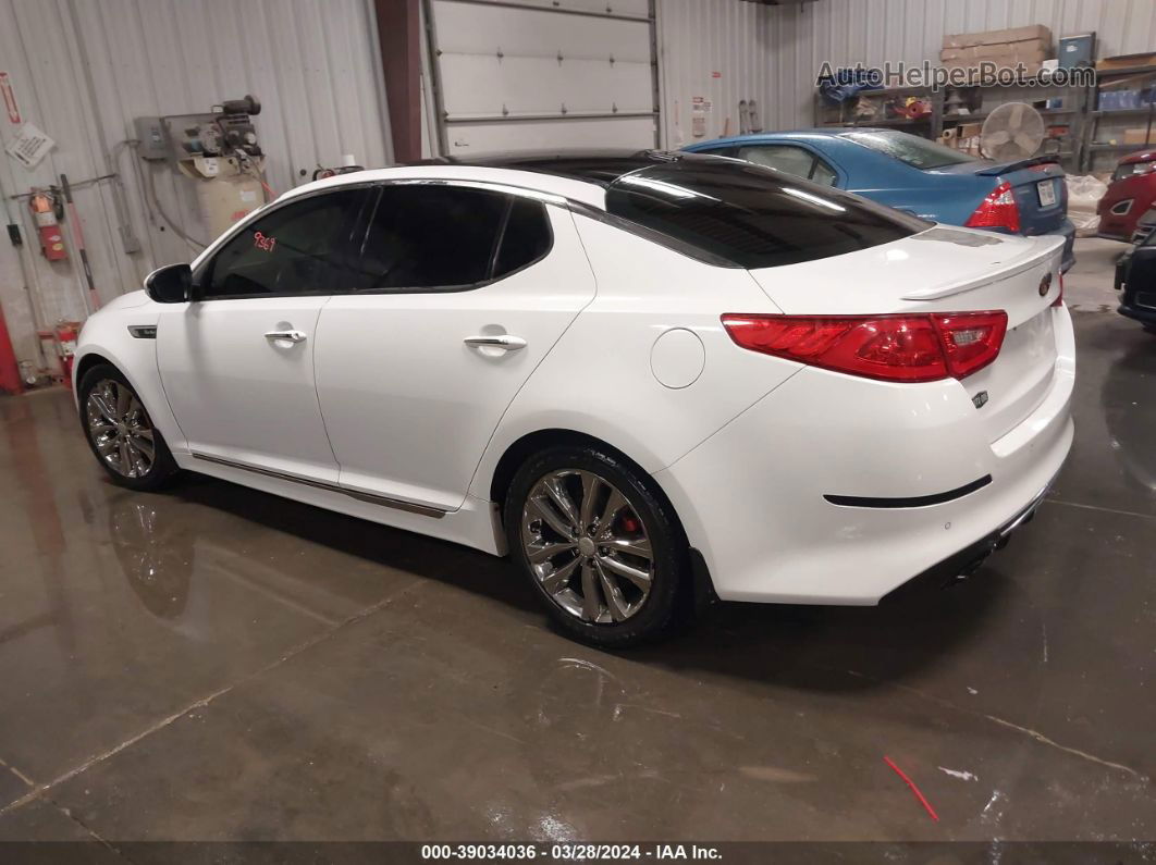 2014 Kia Optima   Белый vin: 5XXGR4A62EG296207