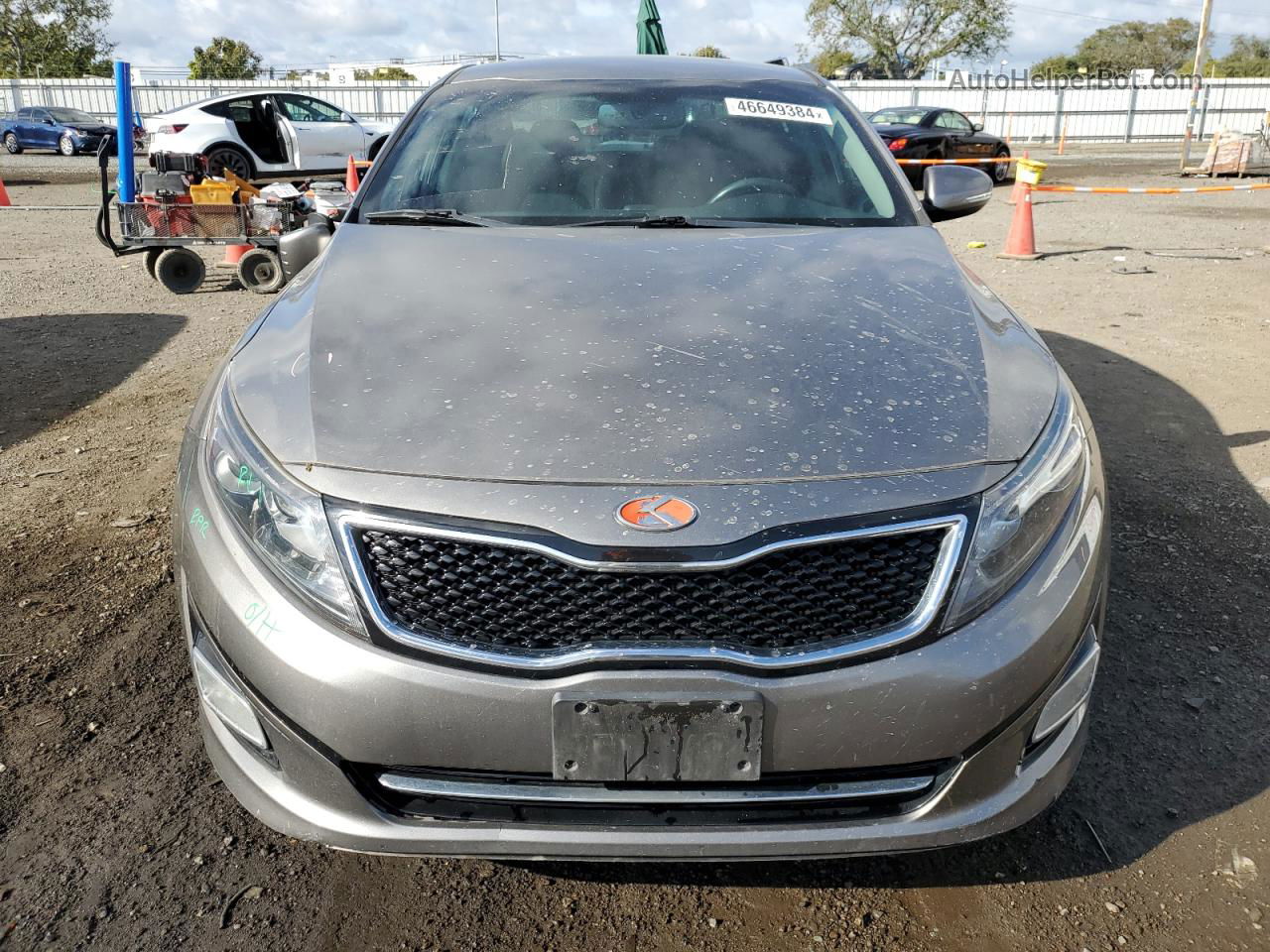 2014 Kia Optima Sx Silver vin: 5XXGR4A62EG337029