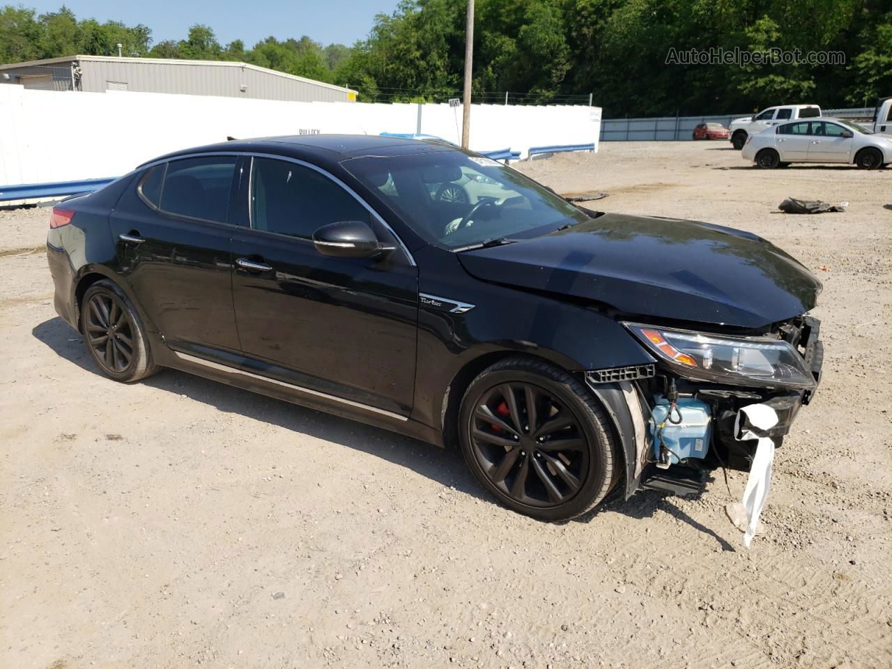 2015 Kia Optima Sx Black vin: 5XXGR4A62FG426097