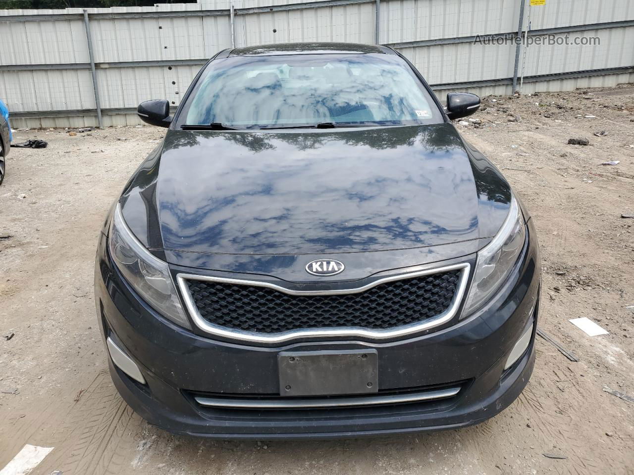 2015 Kia Optima Sx Черный vin: 5XXGR4A62FG491239