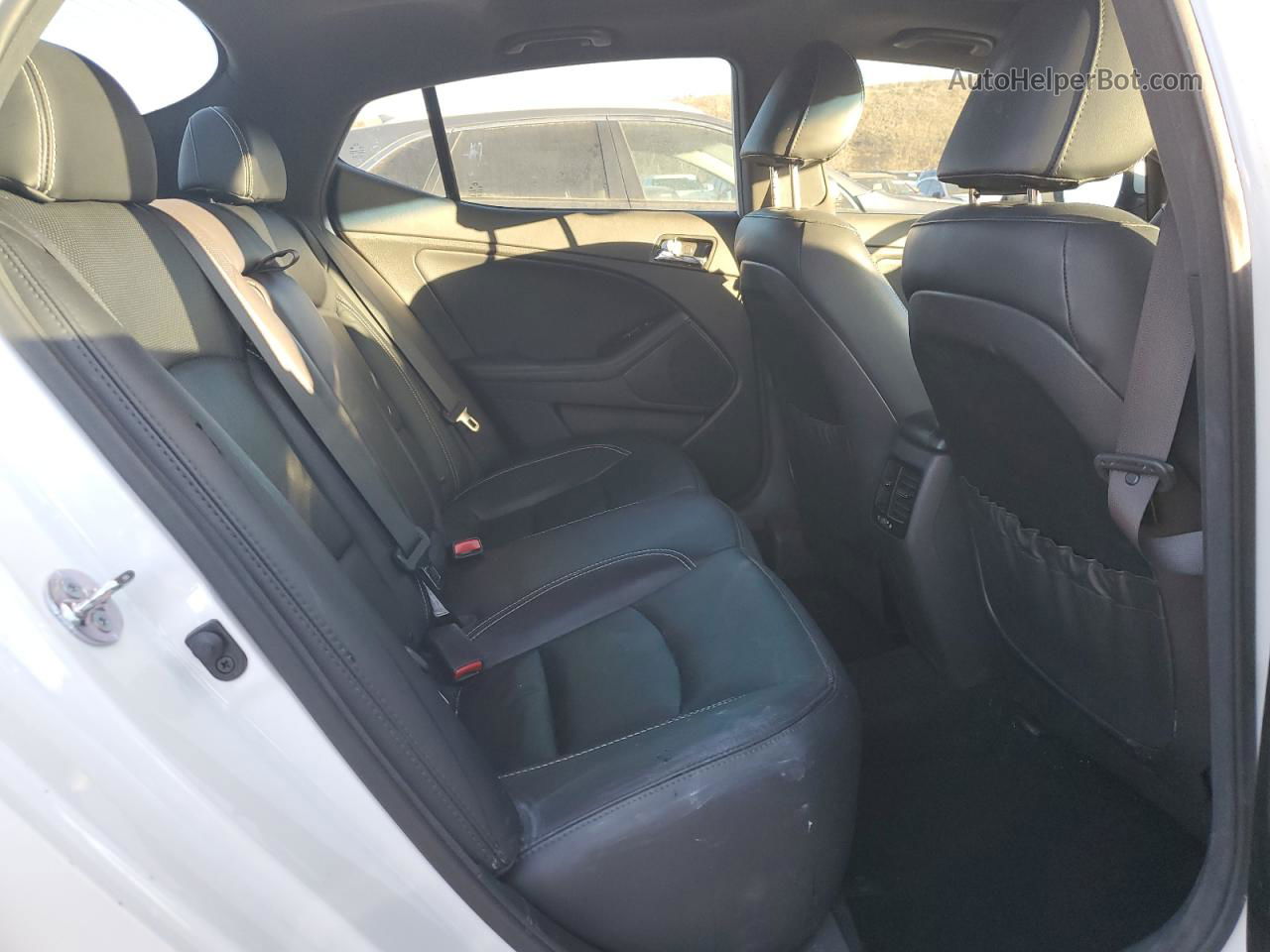 2013 Kia Optima Sx White vin: 5XXGR4A63DG205945