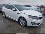 2013 Kia Optima Sx White vin: 5XXGR4A63DG228559