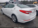 2013 Kia Optima Sx White vin: 5XXGR4A63DG228559