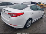 2013 Kia Optima Sx White vin: 5XXGR4A63DG228559