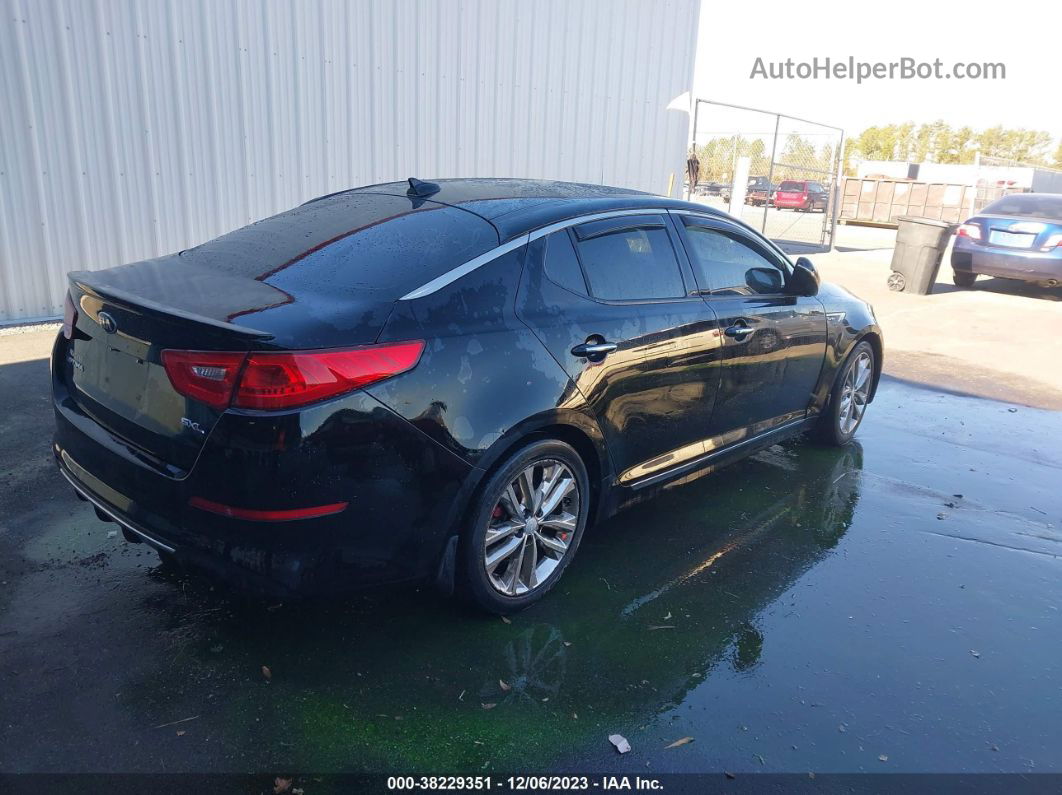 2014 Kia Optima Sxl Turbo Black vin: 5XXGR4A63EG273177